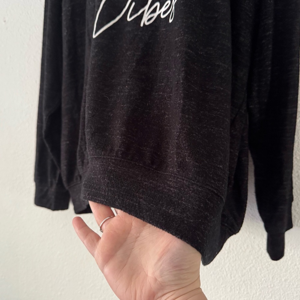 Buffalo David Bitton Cozy Chic Crewneck Top Loungewear Minimalist XXL Plus Soft - Picture 7 of 15